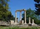 Le grand et célèbre site antique de Olympia